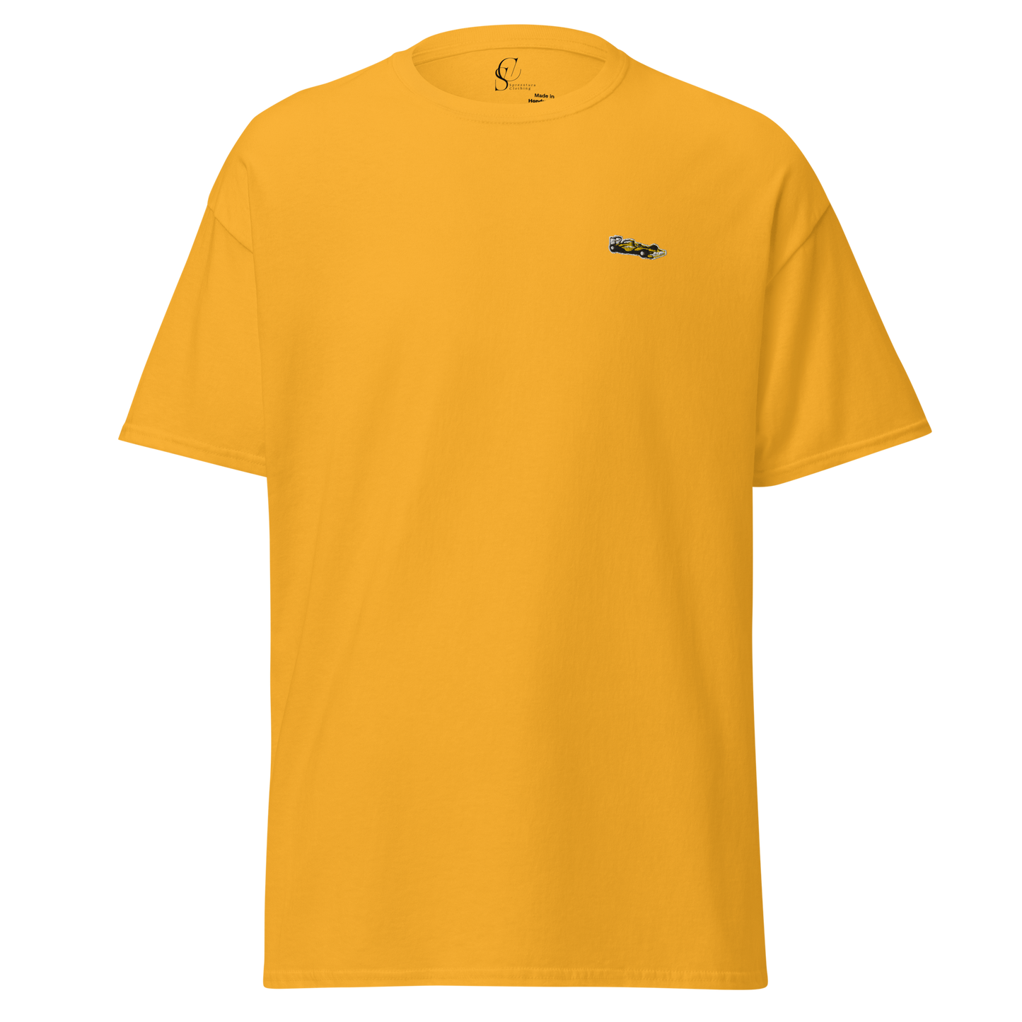 Sprezaturaclothing Classic F1 Tee - Yellow Logo