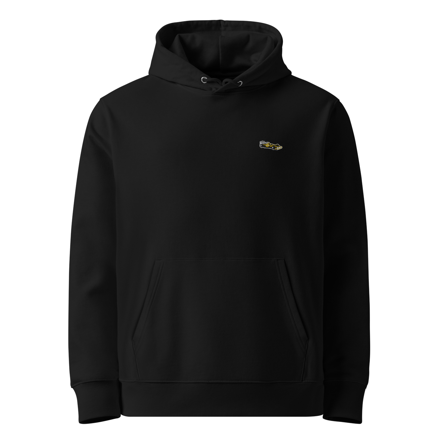 Sprezaturaclothing Classic F1 Heavy Hoodie - Yellow Logo