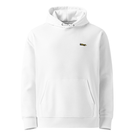 Sprezaturaclothing Classic F1 Heavy Hoodie - Yellow Logo